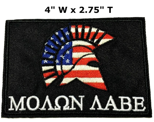 الولايات المتحدة الأمريكية العلم المتقشف خوذة مطرزة التصحيح الحديد على زين العسكرية