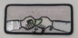 PMS لون الرسم البياني شعار مخصص ذاتي اللصق النسيج نسيج الحديد ميسون على دعم بقع مطرزة