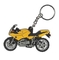 3D دراجة نارية المطاط مفتاح سلسلة شعار مخصص لتعزيز هدية