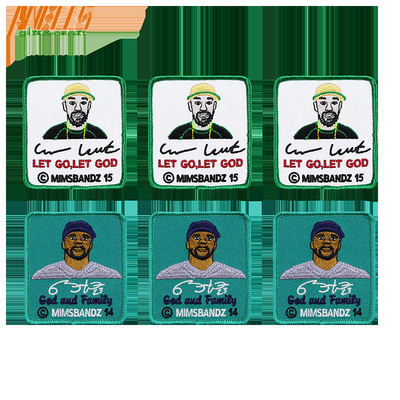 الحديد المخصص على البقع المطرزة المخصصة والصناعة الخاصة