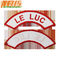 معنويات هوك حلقة LE LUC مخصص مطرز التصحيح شعار مخصص للزي الرسمي