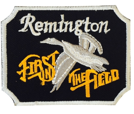 Remington Fire Arms تطريز حديد على شارة التصحيح للملابس 9x6 سم