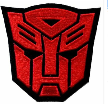 Merrow Border مطرز شعار التصحيح المحولات Red Autobot Movie Logo Logo