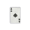 آيس أوف هارتس مخصص مطرز التصحيح فيغاس لعبة البوكر لعبة ورق