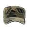 قبعة عسكرية مخصصة قبعة عسكرية أساسية 100% قطن تنفس بسيط مسطح أعلى Twill