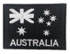 أستراليا العلم نمط الليزر ميرو الحدود التطريز التصحيح دعم الفيلكرو