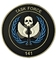 COD Task Force مخصص بقع الفيلكرو المطاط 3D Logo 10C صديقة للبيئة