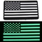 هوك التصحيح المطاط التكتيكي البلاستيكية وحلقة بقع المعنويات الولايات المتحدة العلم الولايات المتحدة يتوهج في الظلام
